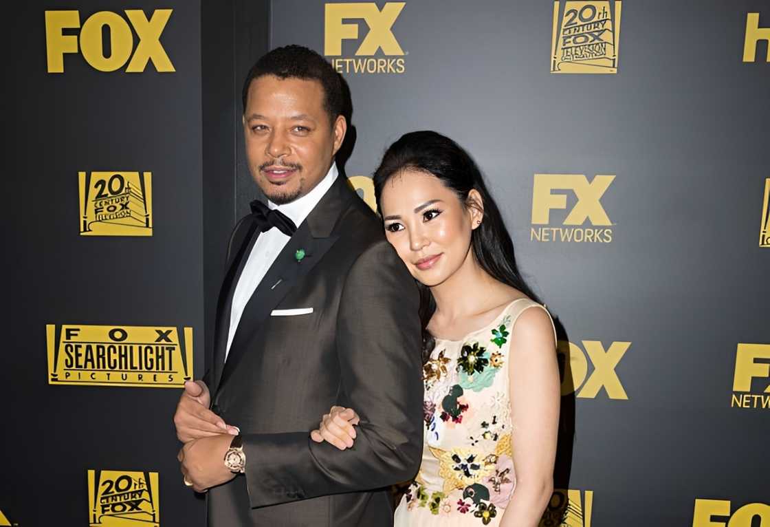 Actor Terrence Howard and his ex-wife Michelle Ghent