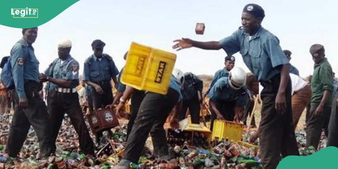 Kano Hisbah seizes truck with 24,000 bottles of beer Kano Hisbah seizes truck with 24,000 bottles of beer