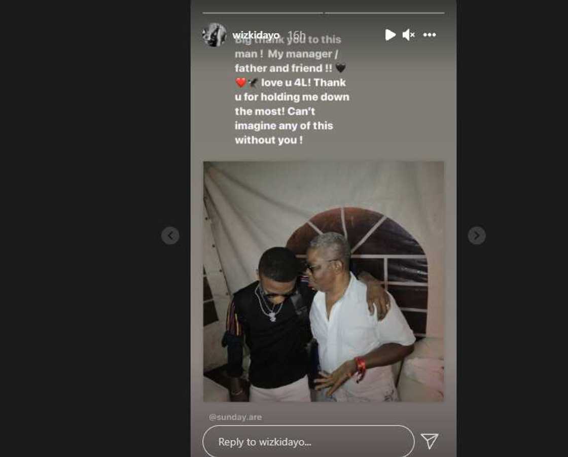 Wizkid and Sunday Are Wizkid and Sunday Are