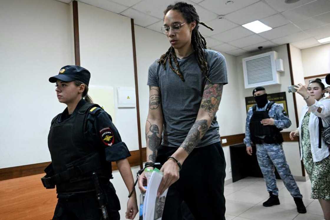 Family of two imprisoned US citizens -- WNBA star Brittney Griner and former marine Paul Whelan -- met with President Biden at the White House to discuss efforts at winning their release from Russian custody Family of two imprisoned US citizens -- WNBA star Brittney Griner and former marine Paul Whelan -- met with President Biden at the White House to discuss efforts at winning their release from Russian custody