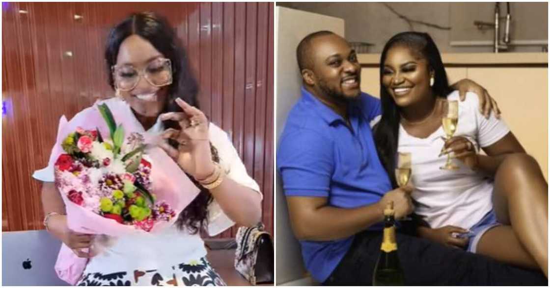 Nollywood actress Chizzy Alichi and hubby Nollywood actress Chizzy Alichi and hubby