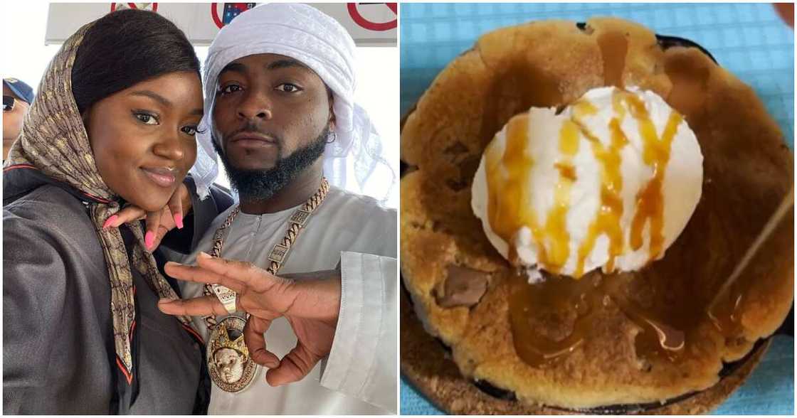Davido crowns Chioma after watching her new recipe video Davido crowns Chioma after watching her new recipe video