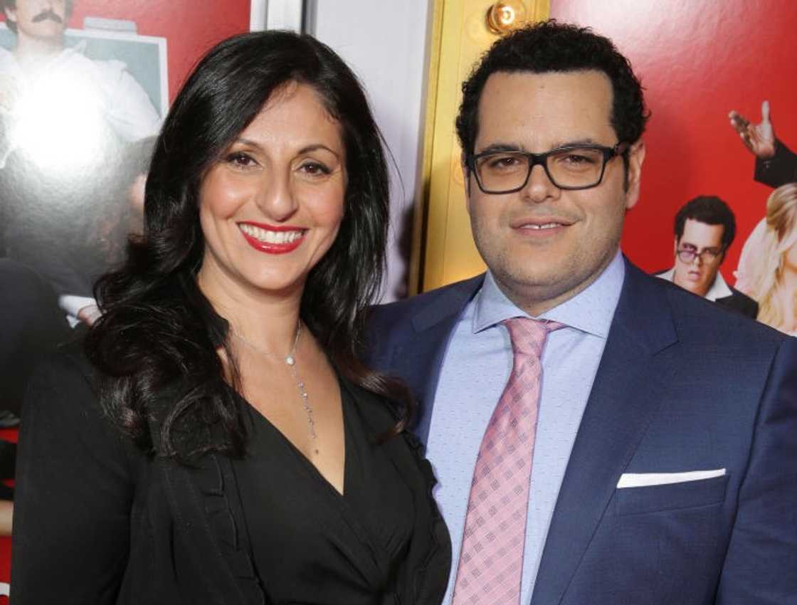 Film producer Ida Darvish and her husband actor Josh Gad