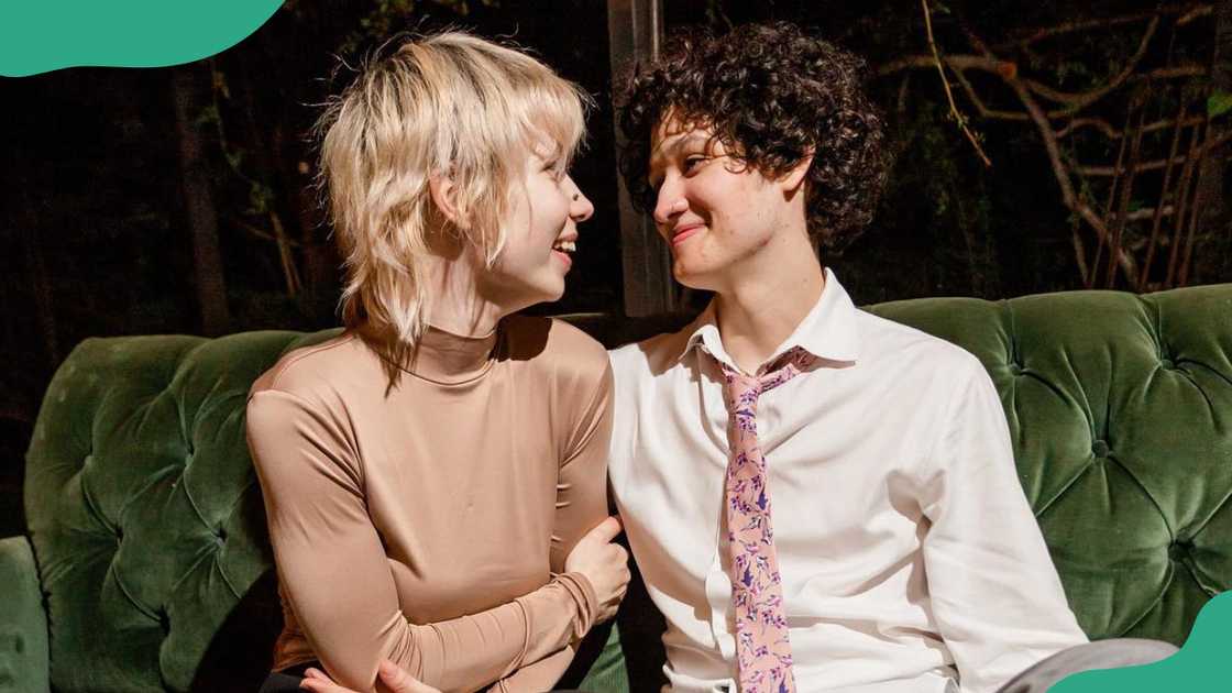 Stevie Laine Scott and their partner Declan Jace. Stevie Laine Scott and their partner Declan Jace.
