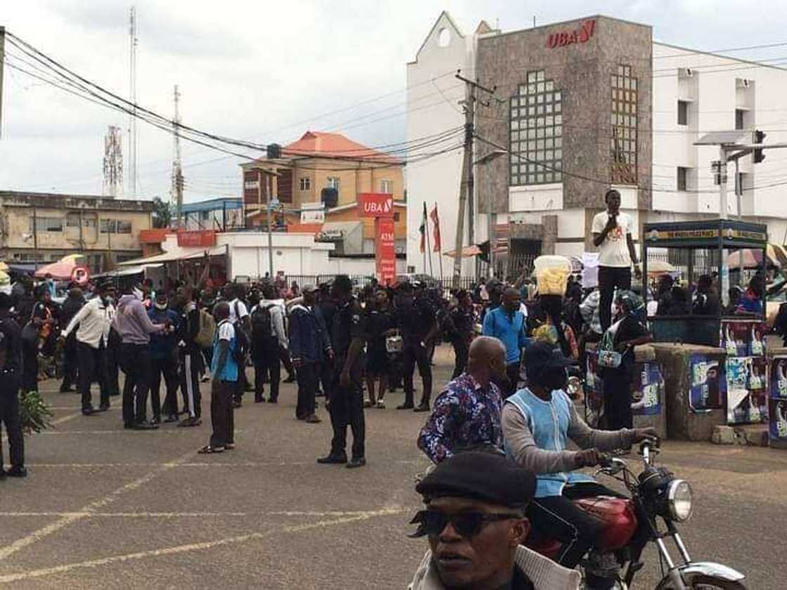 Zanga-zangar yan sanda. Zanga-zangar yan sanda.