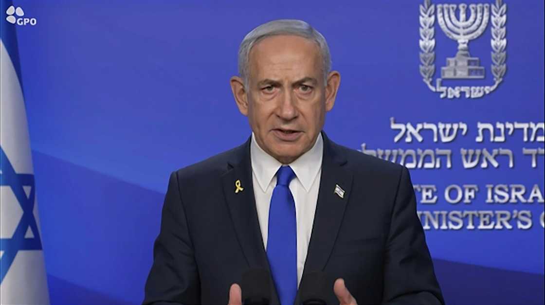 Israel's Prime Minister Benjamin Netanyahu said the operation would continue 'for as many days as it takes to remove this threat' Israel's Prime Minister Benjamin Netanyahu said the operation would continue 'for as many days as it takes to remove this threat'