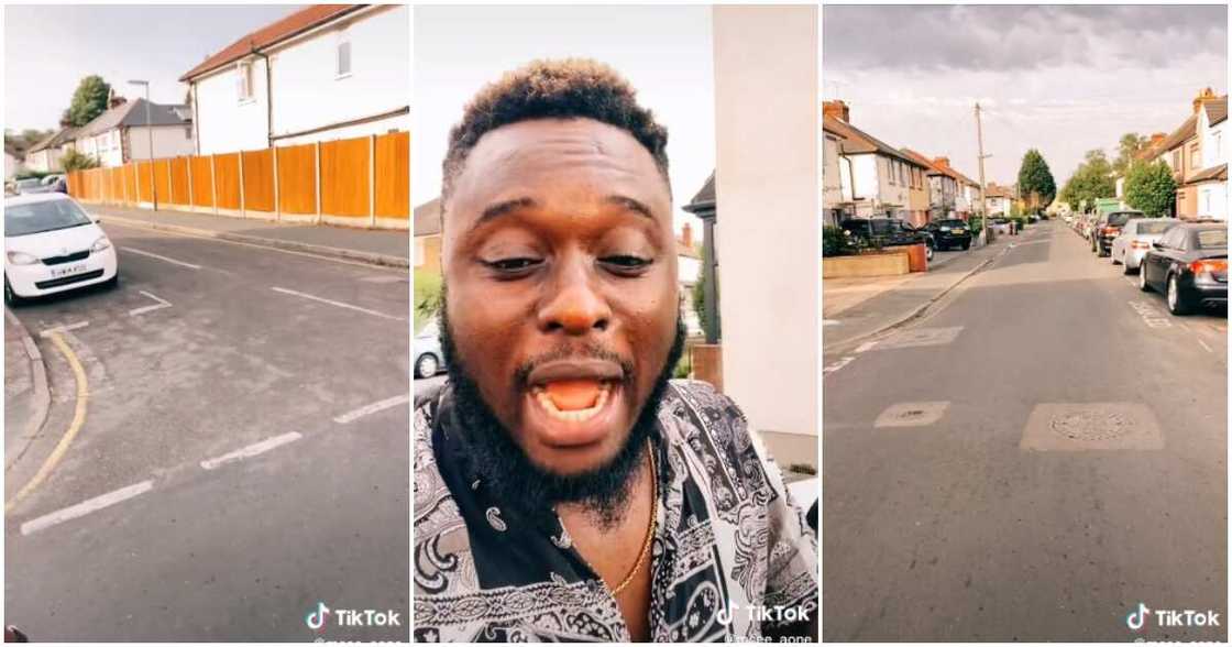 Sun in the UK, Nigerian man in the UK, Oyinbos ran because of sun, video of empty UK roads due to sun Sun in the UK, Nigerian man in the UK, Oyinbos ran because of sun, video of empty UK roads due to sun