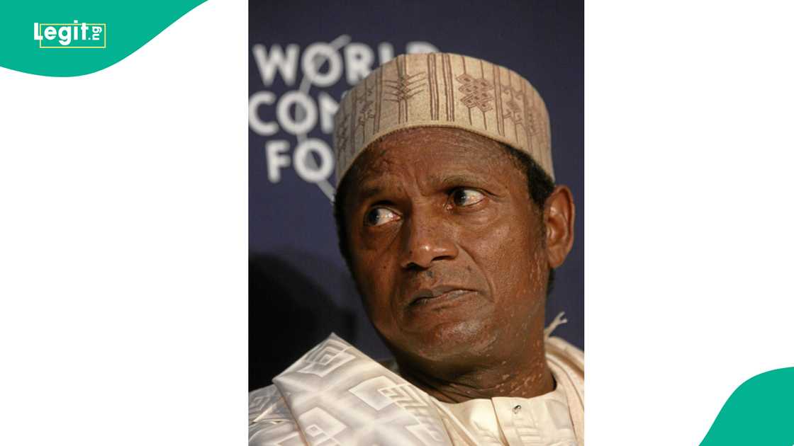 Late President Yar'Adua's son defends himself after being compared to father. Late President Yar'Adua's son defends himself after being compared to father.