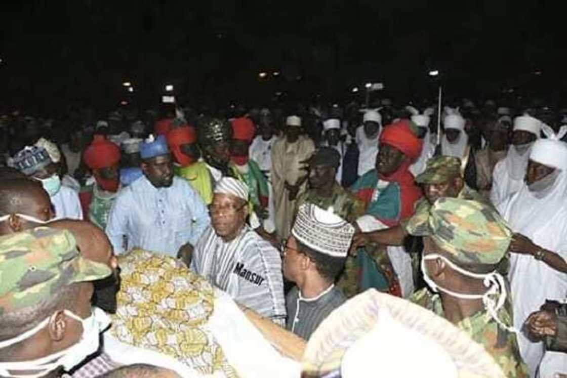 An yi jana'izar marigayi AVM Hamza Abdullahi a mahaifar sa An yi jana'izar marigayi AVM Hamza Abdullahi a mahaifar sa