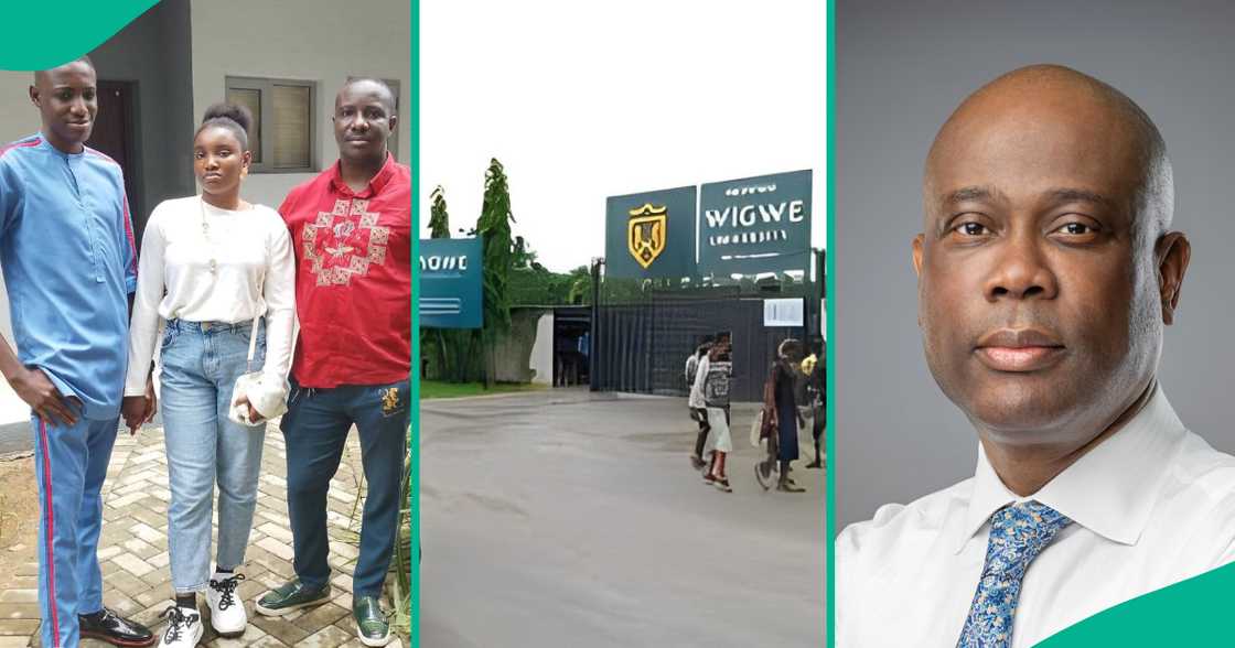 Family follow boy to Wigwe University as he gets admitted