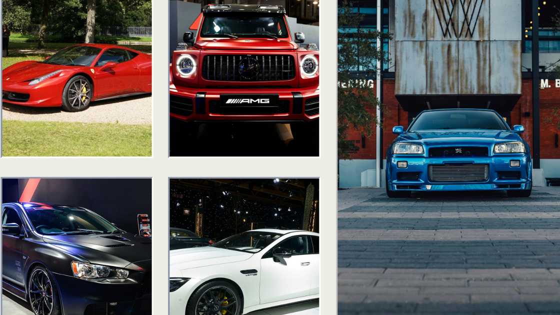 Rickie Fowler's fleet of cars Rickie Fowler's fleet of cars