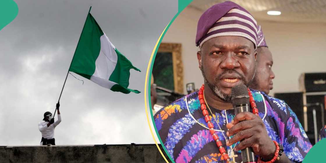 President Yoruba Council, Oladotun Hassan, speaks on Nigeria's independence President Yoruba Council, Oladotun Hassan, speaks on Nigeria's independence