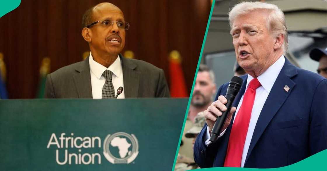 AU ta caccaki Donald Trump