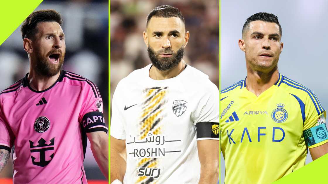 Football icons Cristiano Ronaldo and Lionel Messi were excluded from Karim Benzema's Ultimate Dream Team.