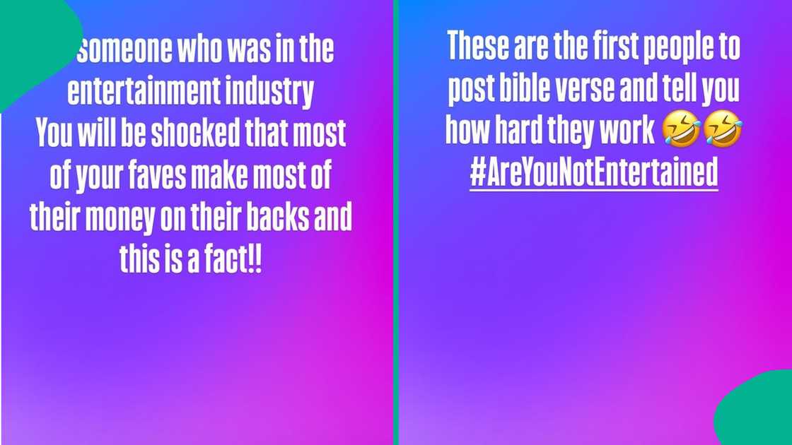 Shade Ladipo shares cryptic post amid Diiadem, Dabota Lawson's feud Shade Ladipo shares cryptic post amid Diiadem, Dabota Lawson's feud