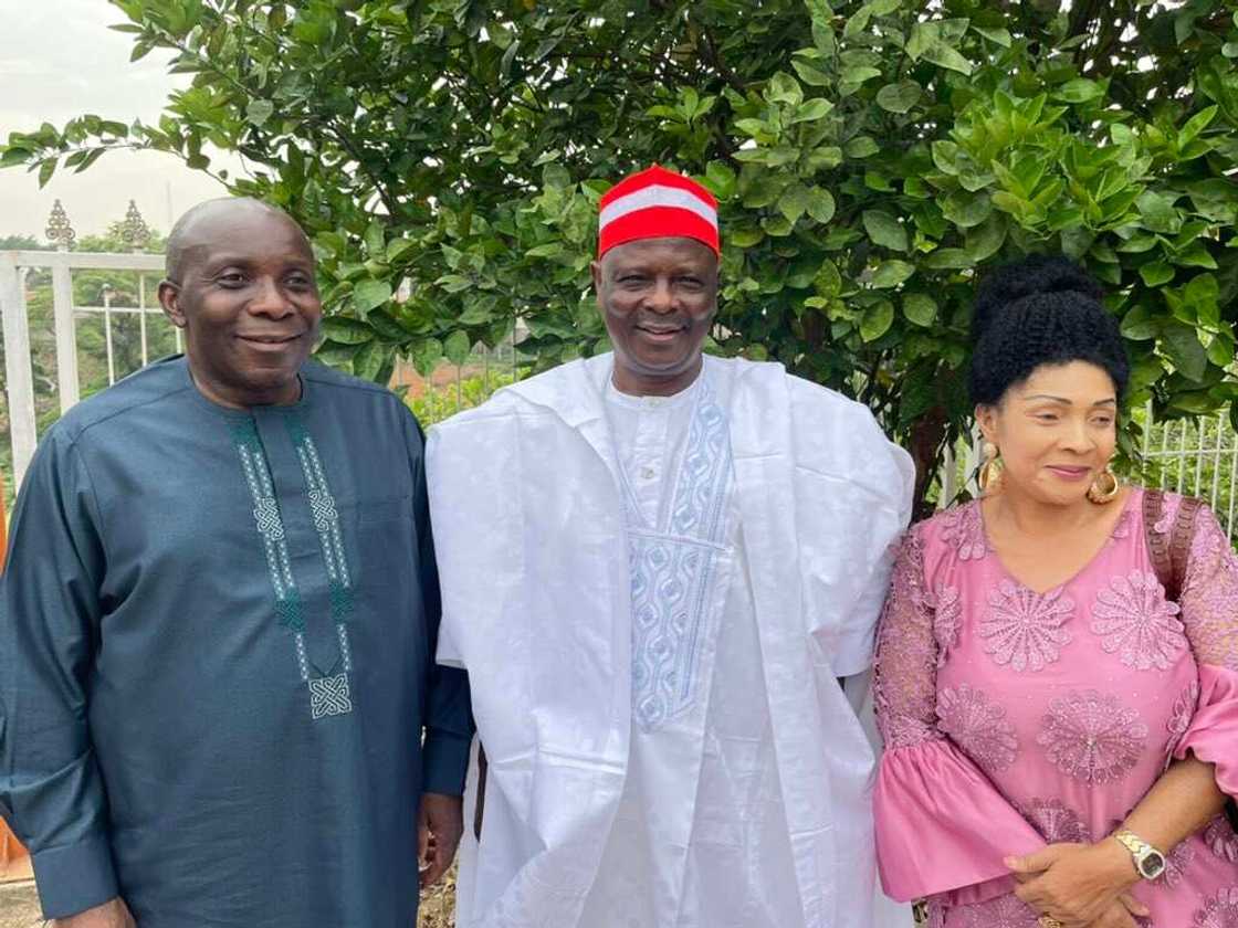 Kwankwaso da John Akpanudoedehe Kwankwaso da John Akpanudoedehe