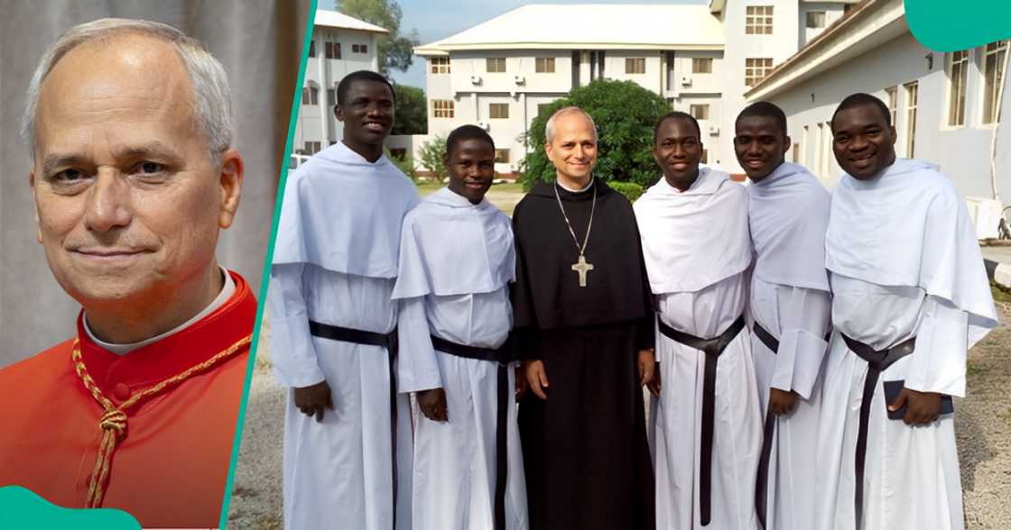 A Catholic priest Fr Ugochukwu Ugwoke shares a throwback photo of the new Pope Leo XIV during his visit to Nigeria. A Catholic priest Fr Ugochukwu Ugwoke shares a throwback photo of the new Pope Leo XIV during his visit to Nigeria.