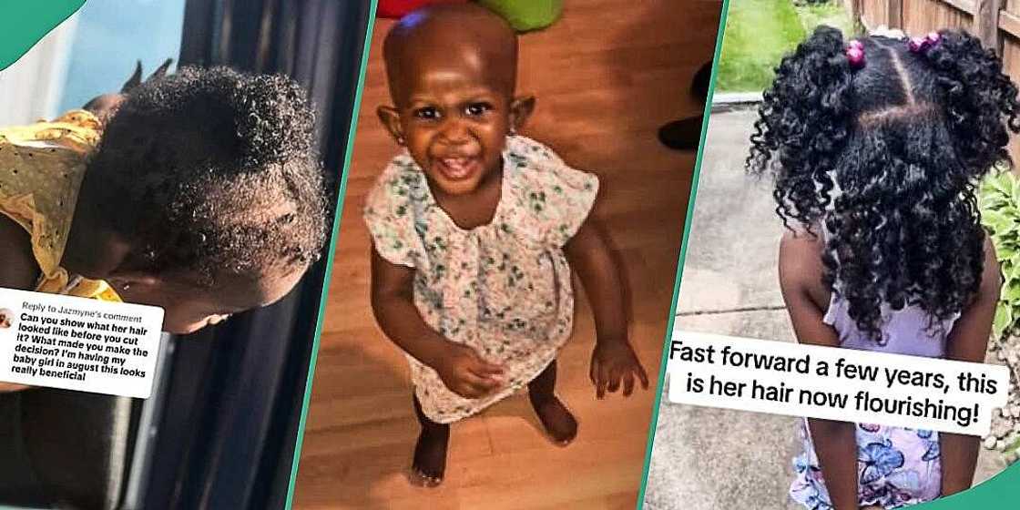 Mum shares reason for shaving daughter's head at one Mum shares reason for shaving daughter's head at one