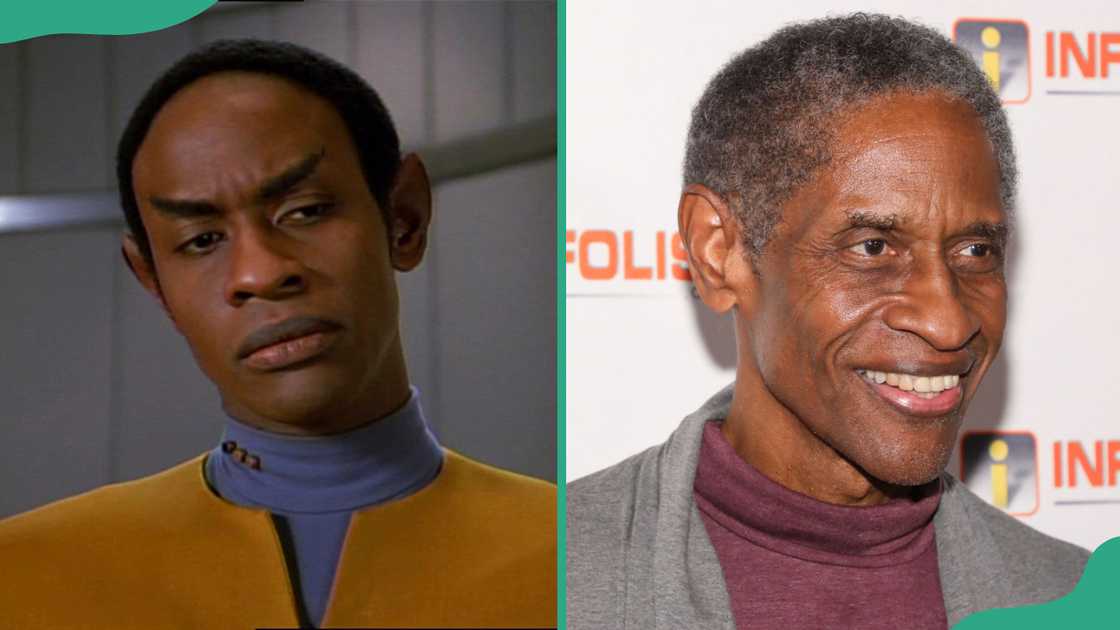 Tim Russ then and now Tim Russ then and now