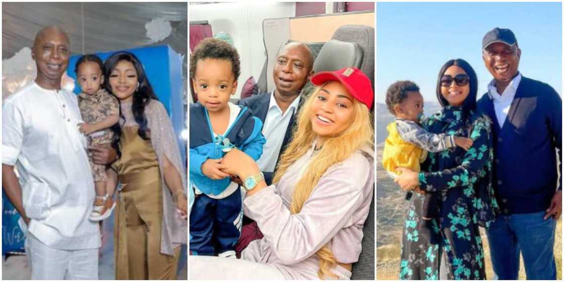 Regina Daniels family moment Regina Daniels family moment