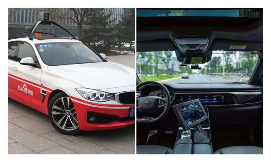 Robot taxi, human drivers Robot taxi, human drivers