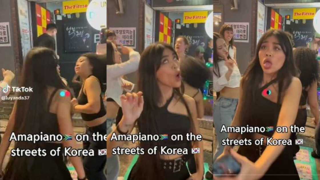 Lady shows her Kilimanjaro dance moves Lady shows her Kilimanjaro dance moves