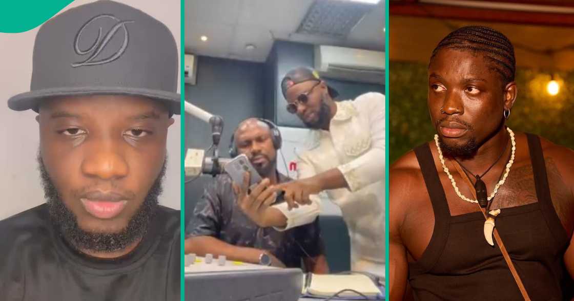 Deeone speaks about Verydarkman on radio show. Deeone speaks about Verydarkman on radio show.