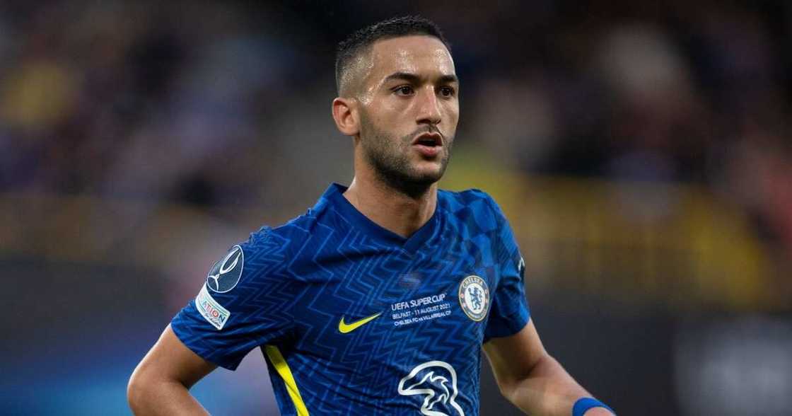 Chelsea winger Hakim Ziyech.