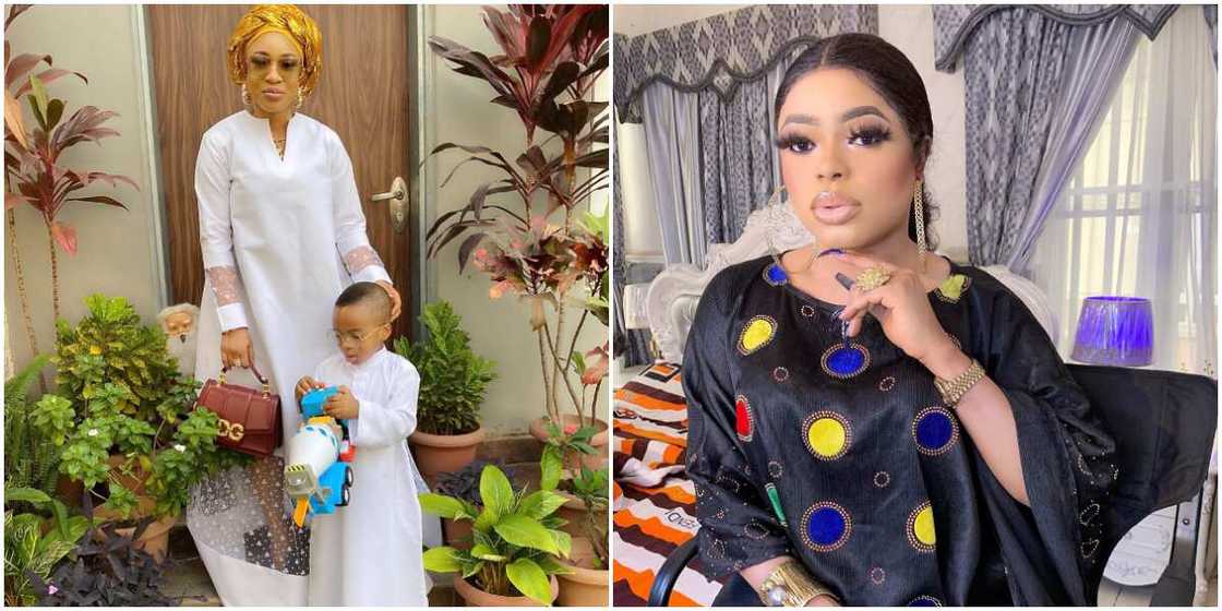 Bobrisky celebrates Tonto Dikeh's son, King Andre, as he clocks 5 Bobrisky celebrates Tonto Dikeh's son, King Andre, as he clocks 5