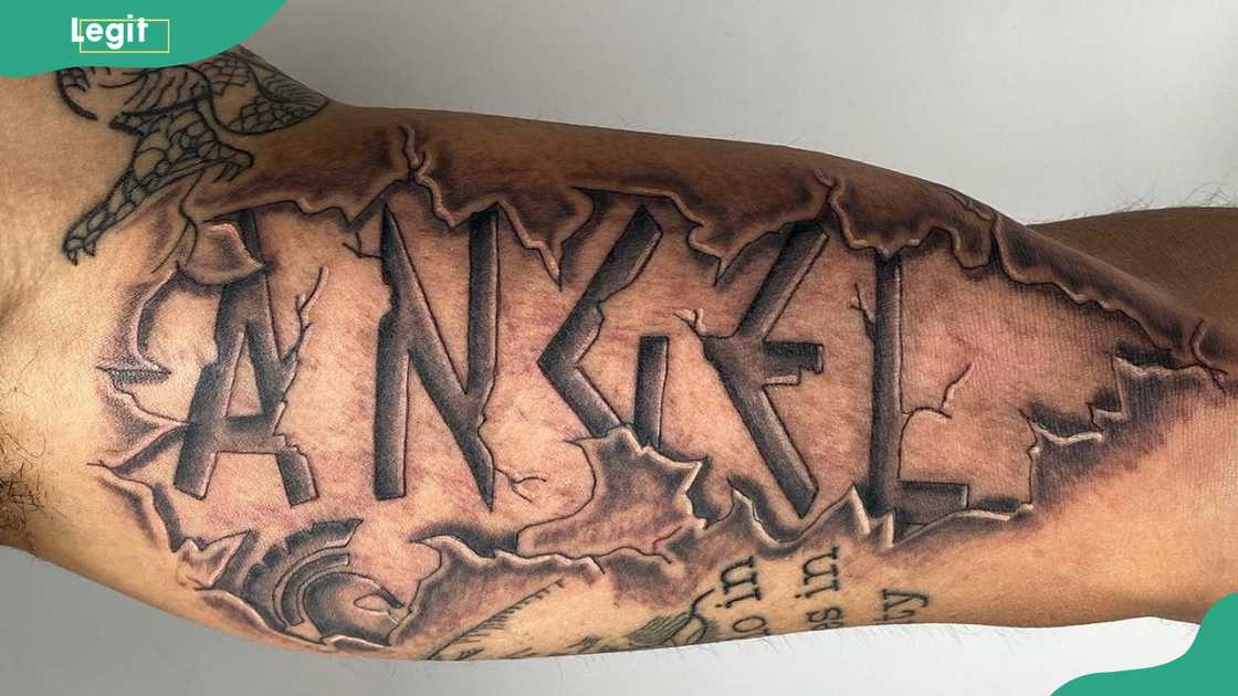 Lettering tattoo Lettering tattoo