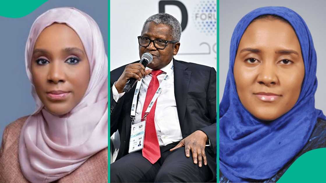 Aliko Dangote has appointed his daughters, Halima, Fatima, and Mariya, to major executive positions in the multi-billion-dollar global business group