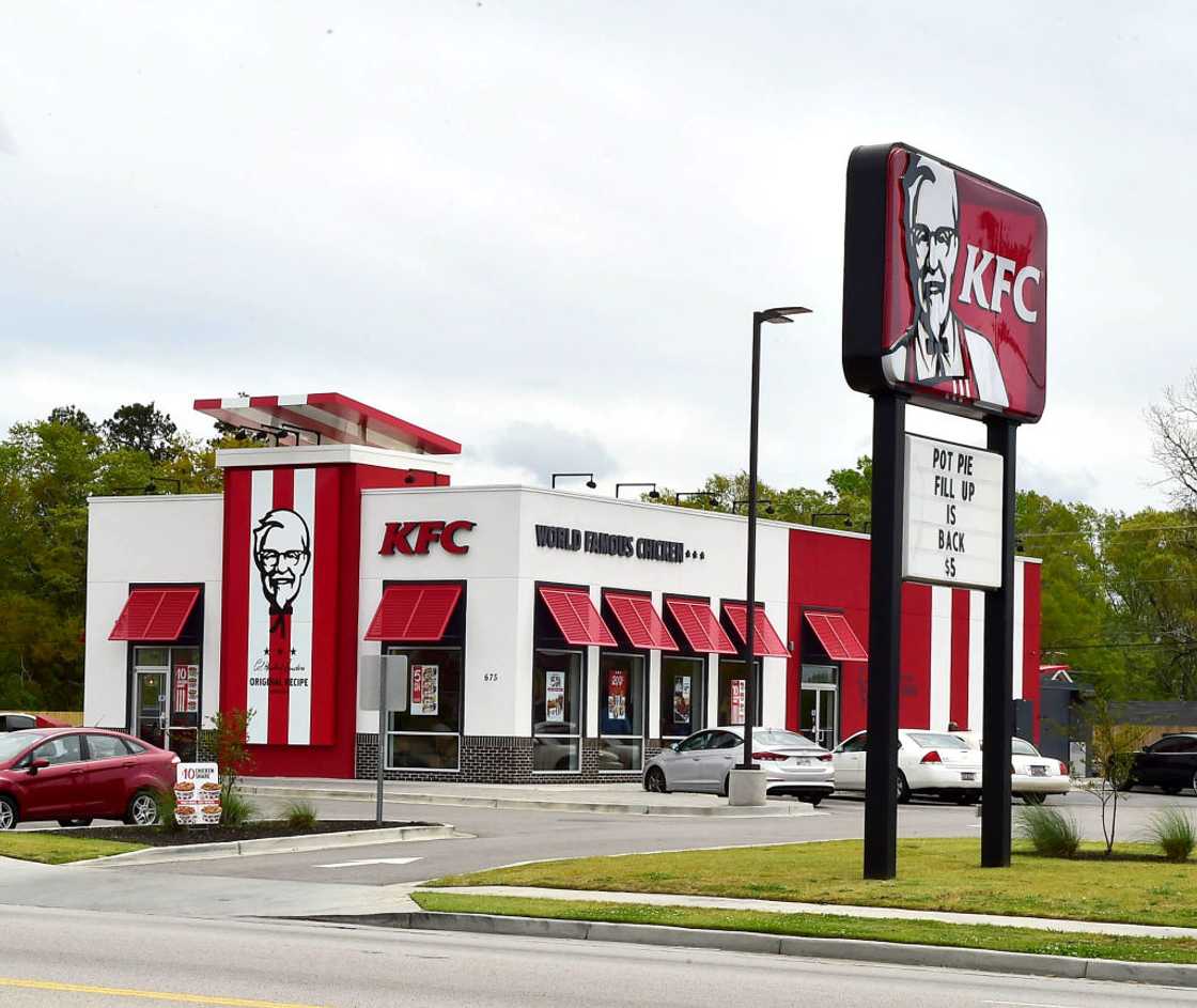 Promotional Atmosphere at KFC on 4 April 2018 in Orangeburg, South Carolina.