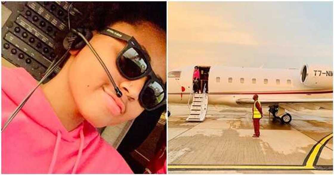 Regina Daniels' husband Ned Nwoko acquires new private jet Regina Daniels' husband Ned Nwoko acquires new private jet