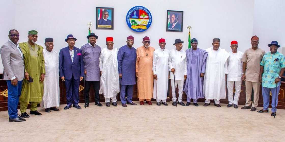 Nigeria's president in 2023 should come from the southern region according to governors