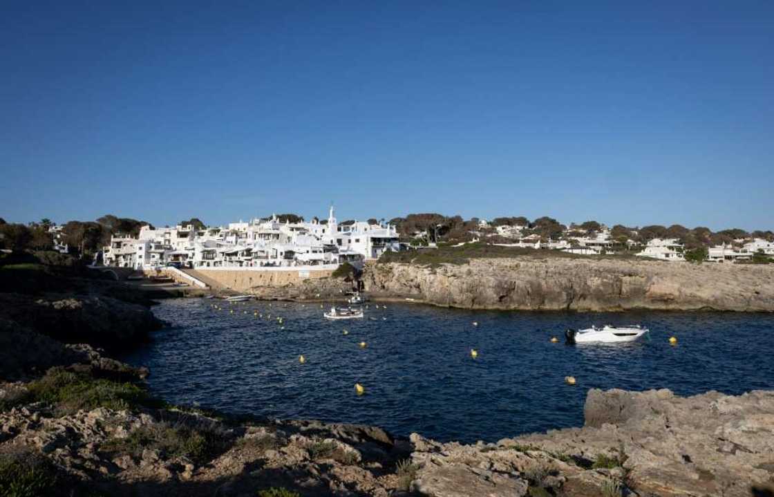 Binibeca Vell, a small whitewashed fishermen's village on Menorca, has become a major draw for visitors to Spain's Balearic Islands Binibeca Vell, a small whitewashed fishermen's village on Menorca, has become a major draw for visitors to Spain's Balearic Islands