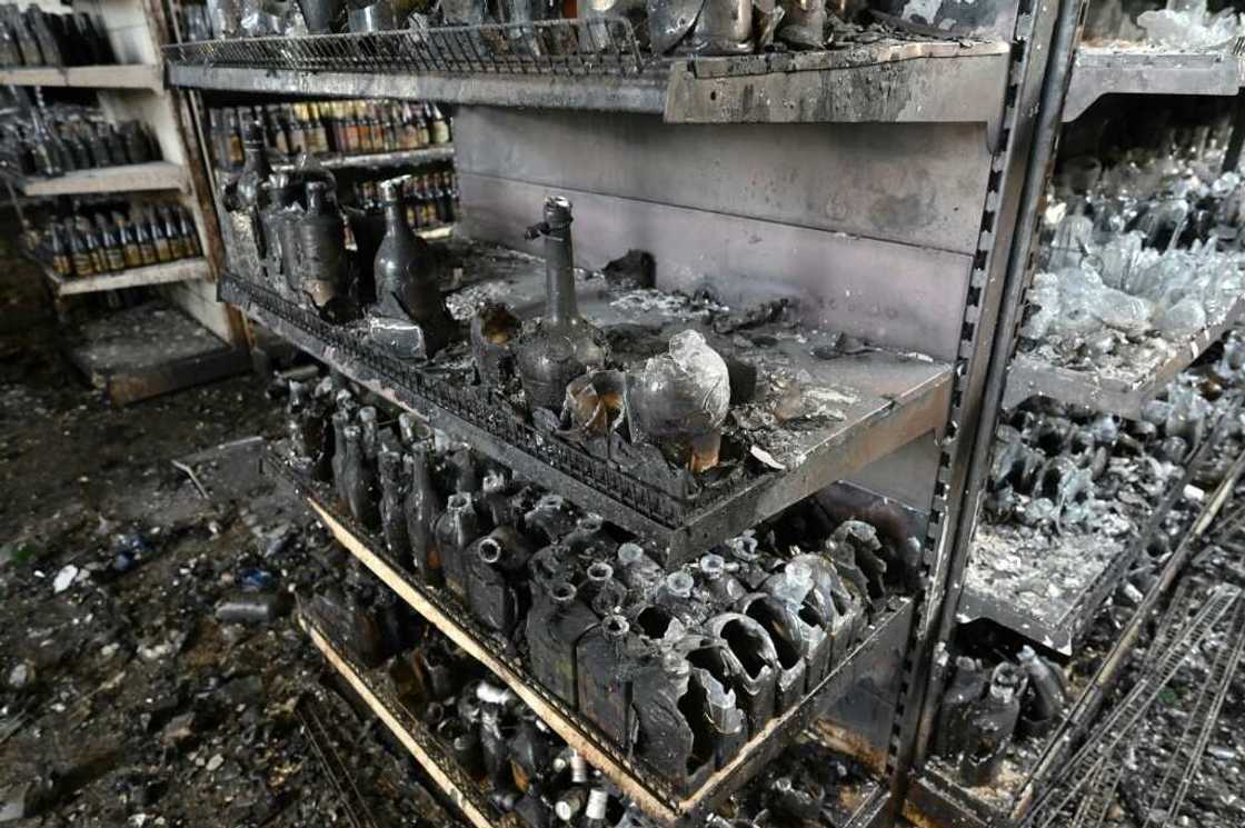 No one could survive a fire of such intensity, one firefighter told AFP No one could survive a fire of such intensity, one firefighter told AFP