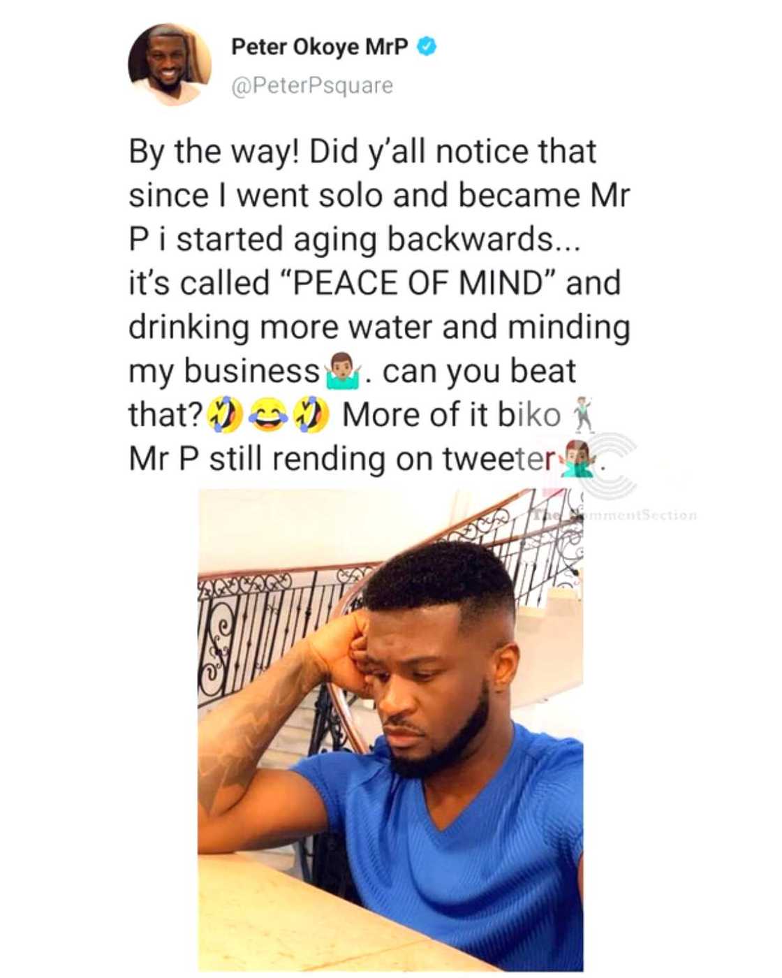 Peter Okoye Peter Okoye