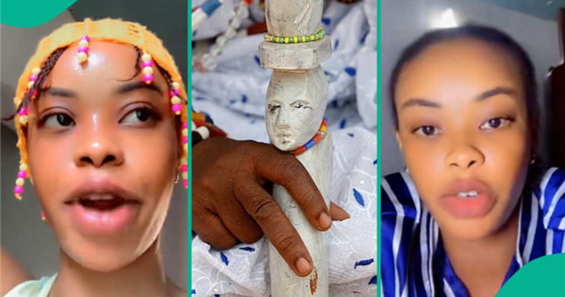 Lady shares scary discovery she made after patronising a Benin spiritualist. Lady shares scary discovery she made after patronising a Benin spiritualist.
