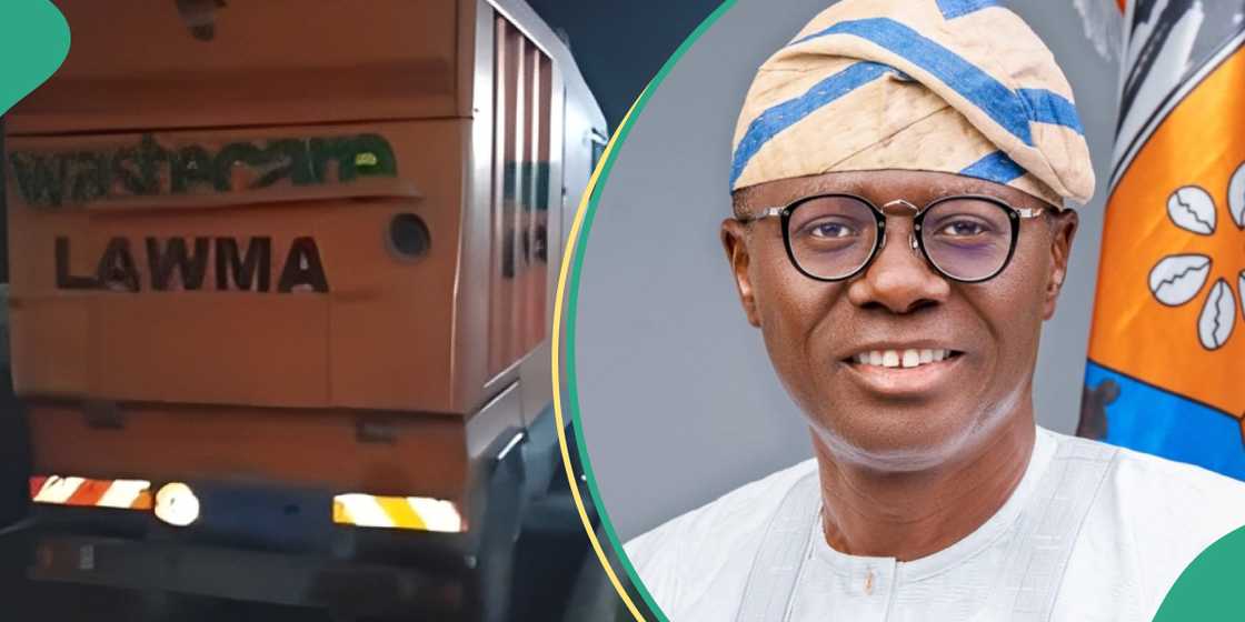 Electric street-sweeper cleans Lagos roads at night Electric street-sweeper cleans Lagos roads at night