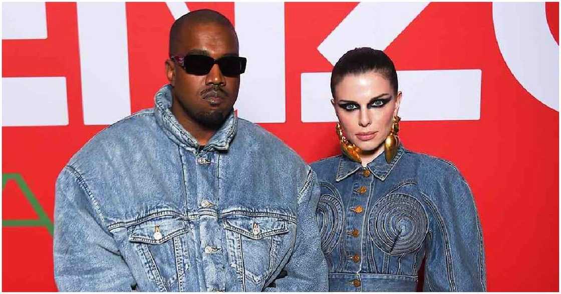 Julia Fox, Kanye West.