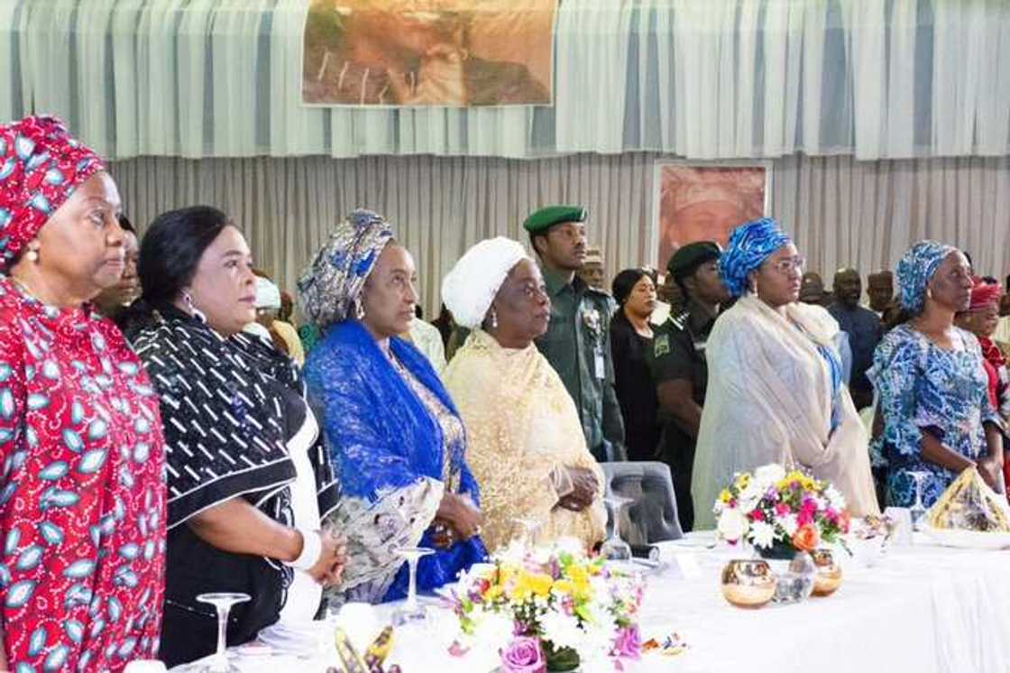 Dame Patience da Aisha Buhari sun hada kai dalilin Maryam Babangida