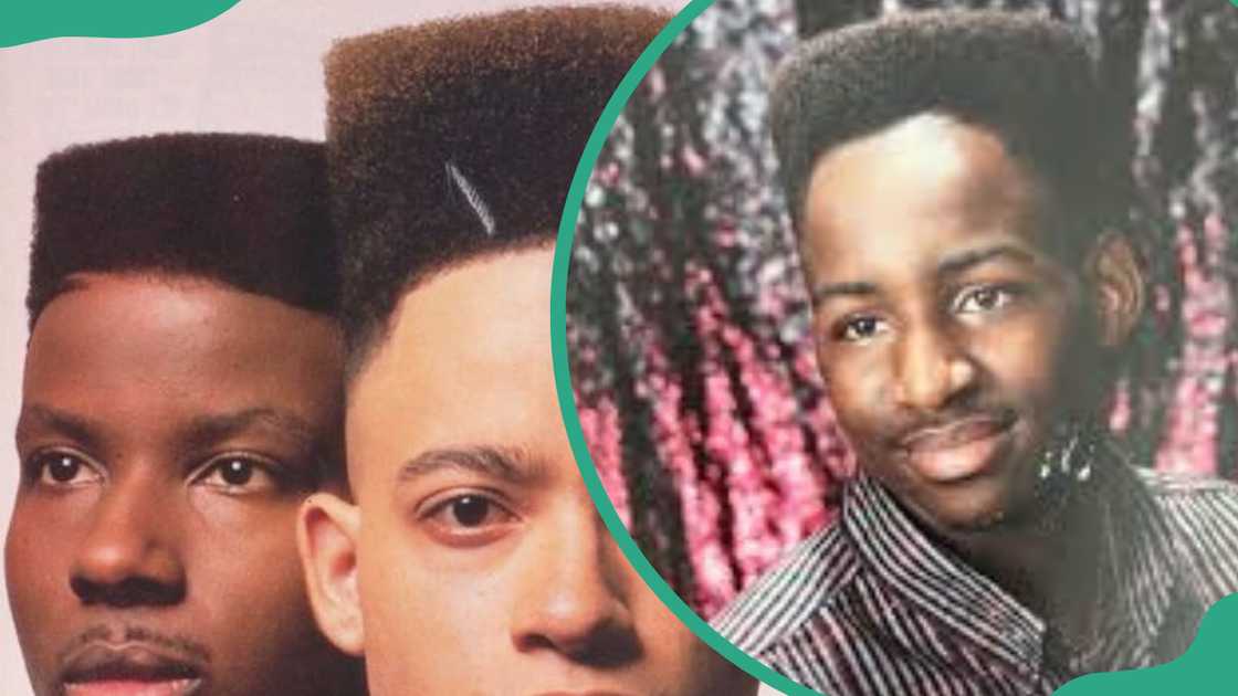 Retro high top haircut for kids