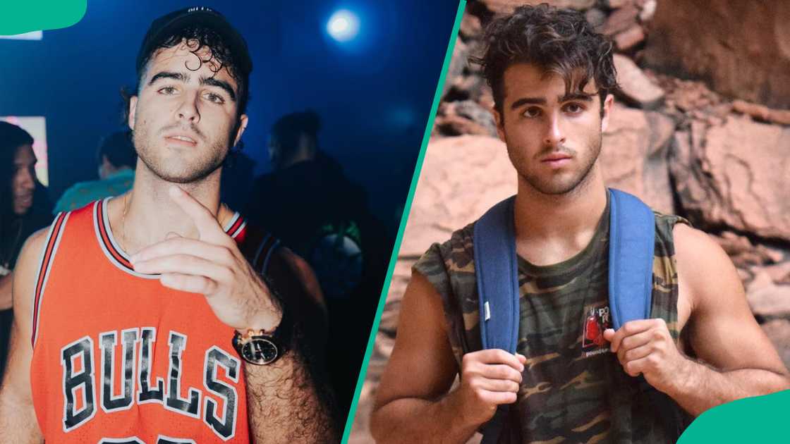 Nick Nayersina wearing vests