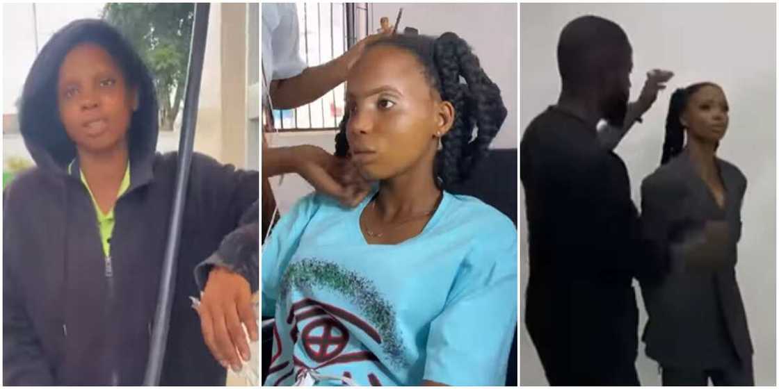 Petrol attendant turned model Petrol attendant turned model