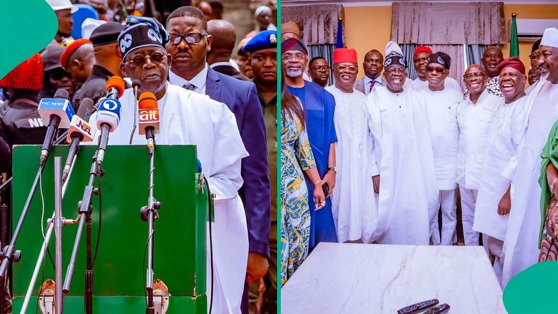 A group of APC leaders during a recent strategy session, showing Tinubu loyalists A group of APC leaders during a recent strategy session, showing Tinubu loyalists
