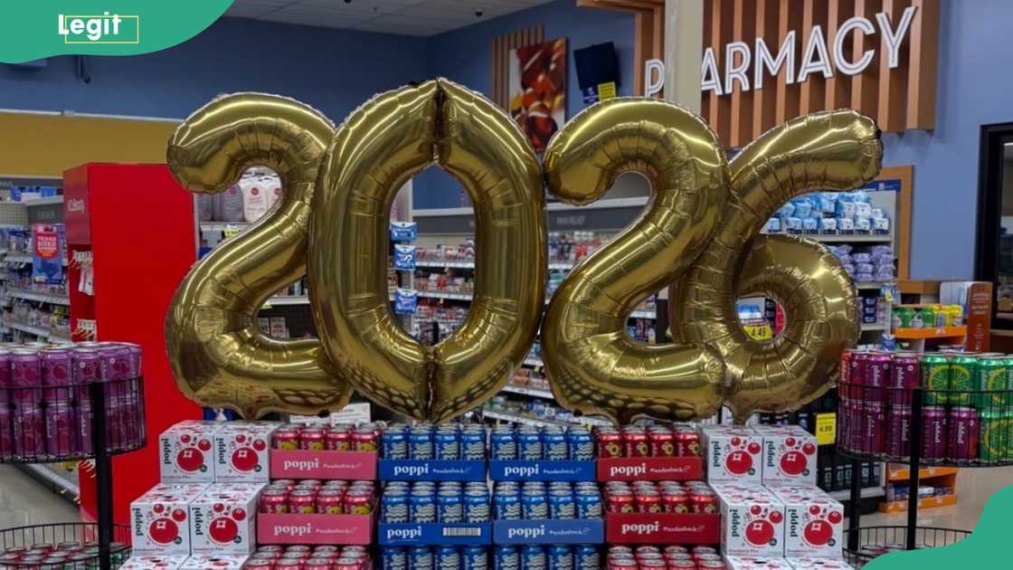 Poppi beverages neatly arranged on store shelves