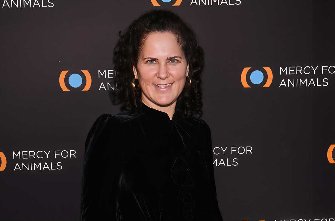 Liberty Phoenix poses on the red carpet of the 23rd Anniversary Mercy for Animals Gala