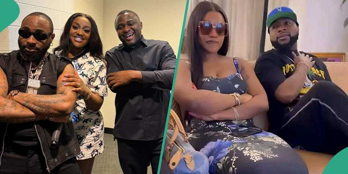 Ubi Franklin on Davido's wedding. Ubi Franklin on Davido's wedding.