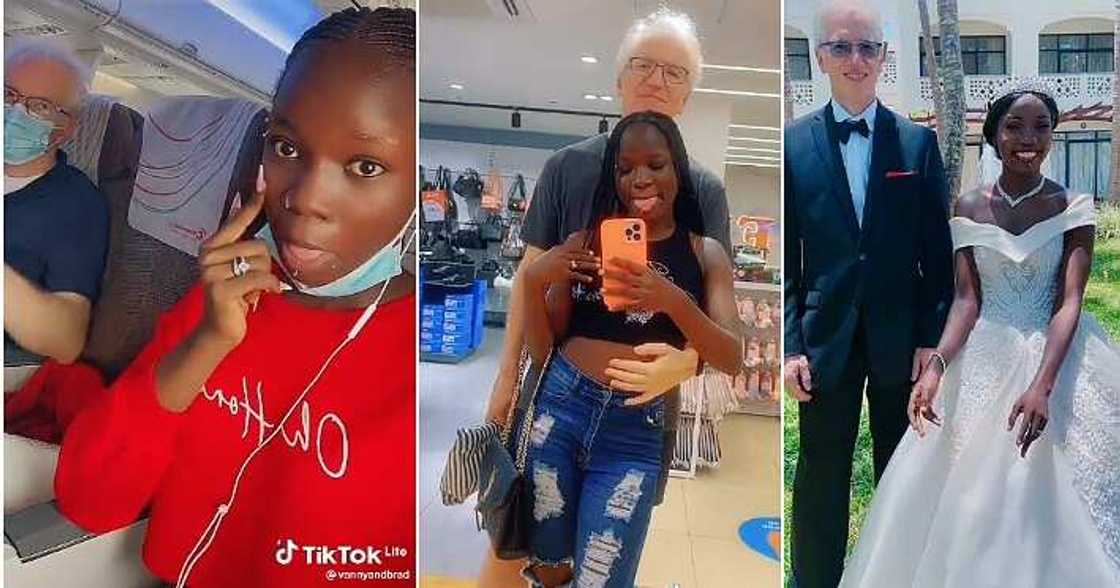 Lady marries oyinbo, shades trolls, flies out Lady marries oyinbo, shades trolls, flies out