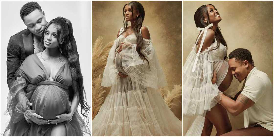 Nigerian US-based actor Rotimi and his fiancee Nigerian US-based actor Rotimi and his fiancee